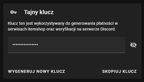 Tajny klucz IVhost